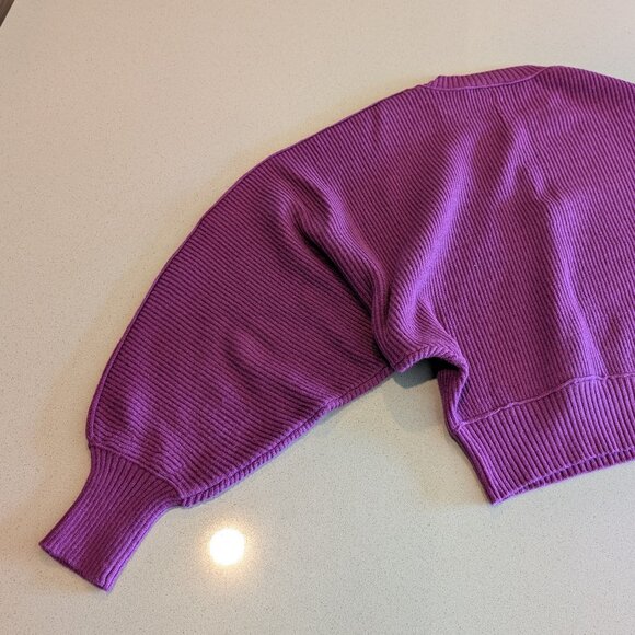 Carla Rockmore Purple Sweater | Size XS - Picture 4 of 7